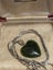 $1 Vintage Ponamu Greenstone Heart Pendant on 835 Sterling Box Chain 5.87gm Carousel 5