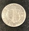 English silver 1919 half crown Carousel 1
