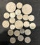 English silver coins 1950’s era Carousel 1