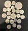 English silver coins 1950’s era Carousel 2