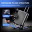 4PCS Luggage Suitcase Set Travel Hard Shell Trolley Grey Carousel 5