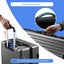 4PCS Luggage Suitcase Set Travel Hard Shell Trolley Grey Carousel 12