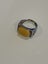 $1 reserve// S925 Natural Butterscotch Amber Solid Silver Ring Carousel 4