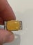 $1 reserve// S925 Natural Butterscotch Amber Solid Silver Ring Carousel 2