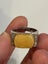 $1 reserve// S925 Natural Butterscotch Amber Solid Silver Ring Carousel 1