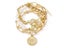 Boho Fashion Women's New Vintage Geometric Pearl Head Coin Pendant Gold Jewelry Carousel 6