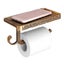 Toilet Paper Roll Holder Phone Shelf Carousel 5