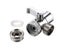 Faucet Diverter Valve 3 Way Water Separator Shower Tee Adapter Adjustable Carousel 5