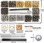 Metal Eyelets Grommets Button Kit with Tool Carousel 3