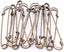 Safety Pins Large Heavy Duty Safety Pin 15pcs Blanket Pins 3/4 Inch Stainless Carousel 8
