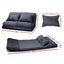 Artiss Floor Lounge Sofa Bed 2-seater Charcoal Suede Carousel 2