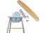 Bamboo Foot Rest Adjustable Baby Highchair Foot Rest Bamboo Wooden Footrest Carousel 3
