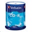 Verbatim 94554 CD-R 700MB 52X with Branded Surface - 100pk Spindle [94554] Carousel 1