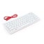 Raspberry Pi SC0167 US Layout Official Red / White Keyboard and Hub [SC0167] Carousel 1