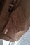 Newly dry-cleaned - tan leather suede hooded jacket - lovely condition Carousel 12