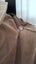 Newly dry-cleaned - tan leather suede hooded jacket - lovely condition Carousel 14