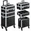 Makeup Case Portable Cosmetic Trolley Carousel 3