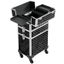 Makeup Case Portable Cosmetic Trolley Carousel 8