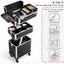 Makeup Case Portable Cosmetic Trolley Carousel 10