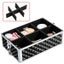 Makeup Case Portable Cosmetic Trolley Carousel 16