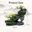 Fish Tank Ornament Artificial Mountain View Stone with Moss Tree Carousel 2