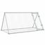 Rabbit Hutch Silver 200X105X91 Cm Galvanised Steel Txnoptb Carousel 2
