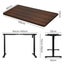 Motorised Standing Desk Height Adjustable Electric Sit Stand Table 120cm Carousel 3