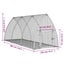 Rabbit Hutch Silver 300X105X120 Cm Galvanised Steel Txnopxn Carousel 3