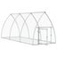 Rabbit Hutch Silver 300X105X120 Cm Galvanised Steel Txnopxn Carousel 4