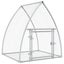 Rabbit Hutch Silver 100X105X120 Cm Galvanised Steel Txnopxi Carousel 2