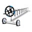Aquabuddy Pool Cover Roller 5.5m Adjustable Swimming Pool Solar Blanket Reel ... Carousel 1