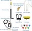 Pressure Washer Pole 7.3m Telescoping Pole with Harness Carousel 7