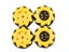 60mm Mecanum Wheel Omni Tire For TT Motor LEGOs Arduino DIY Robot Parts Carousel 6