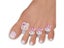 8PCS Toe Separators Set (Rabbits) For Nail Polish Pedicure Spacers Spreaders Carousel 3
