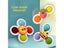 3pcs Child's Bathroom Bath Toy Fingertip Spinning Top Cartoon Animal Rotating Carousel 3