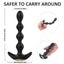 La Tail Noir Austin Anal Plug Carousel 2