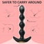 La Tail Noir Austin Anal Plug Carousel 5
