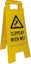 Floor Stand Sign, Econ | Slippery When Wet H600mm - Standard Carousel 1