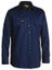 Bisley Lightweight Long Sleeve Shirt BS6893 - Navy (Size: XL) Carousel 1