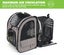 Pecute Dog Carrier Backpack, Expandable with Breathable Mesh Small Dogs Cats Pup Carousel 6