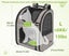 Pecute Dog Carrier Backpack, Expandable with Breathable Mesh Small Dogs Cats Pup Carousel 8