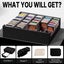 5 Row Trading Card Storage Box for 3800 TCG Cards and Dice Carousel 5