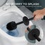 304 Stainless Steel Toilet Brush with Silicone Handle and Stand Carousel 5
