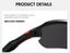 Sport Polarized Sunglasses for Men Half Frame Lightweight Cycling Running Fis Carousel 6