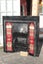 AN ORIGINAL VILLA STYLE DOOR PUSH PLATE & DOOR PULL KNOB IN VERY GOOD CONDITION Carousel 17