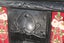 AN ORIGINAL VILLA STYLE DOOR PUSH PLATE & DOOR PULL KNOB IN VERY GOOD CONDITION Carousel 18