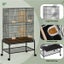 Large Bird Cage Parrot Cage Carousel 5