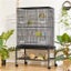 Large Bird Cage Parrot Cage Carousel 1