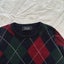 Vintage Pringle Argyle Pure Wool Knitted Sweater Carousel 3