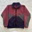 Vintage Wilderness Multi Coloured Patterned Fleece Jacket NZ Made Carousel 1